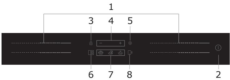 HAIER HAMTP64MC - Painel de controlo - 1