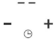 HAIER HAMTP64MC - b) Impostazione del timer per lo spegnimento di una o più zone di cottura - 1