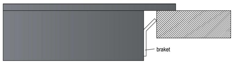 HAIER HAMTP64MC - Braket konumunu ayarlama - 2