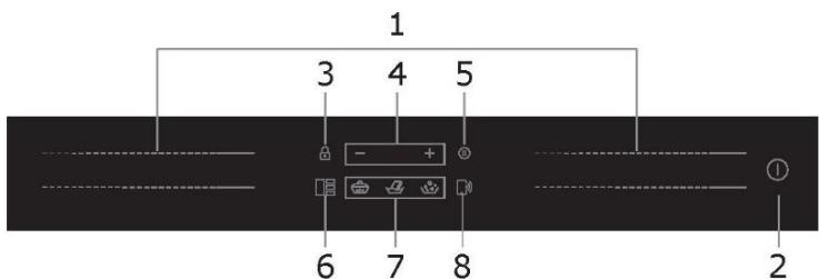 HAIER HAMTP64MC - Ovladací panel - 1