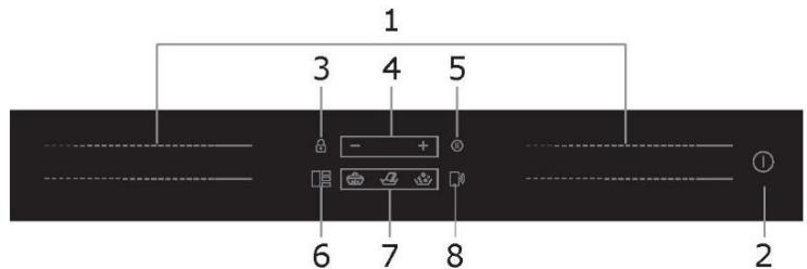 HAIER HAMTP64MC - Bedieningspaneel - 1