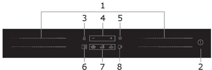 HAIER HAMTP64MC - Panel sterowania - 1