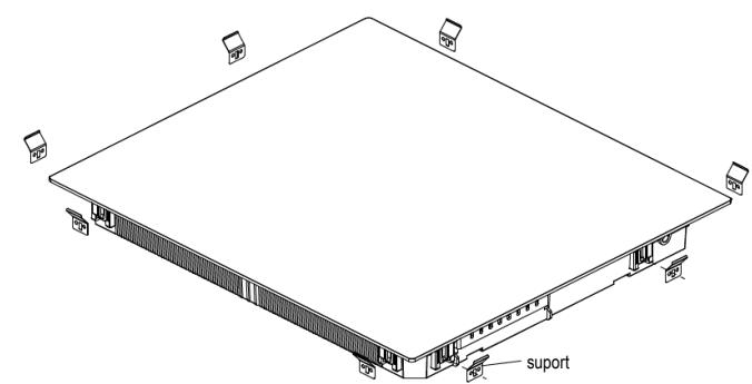 HAIER HAMTP64MC - Ajustarea poziţiei suportului - 1