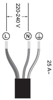 HAIER HAMTP64MC - A fózolap csatlakoztatása a halózati pápellátashoz - 5