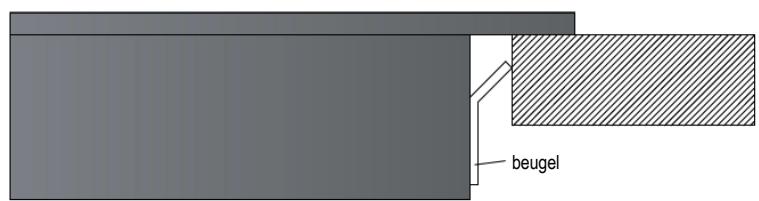 HAIER HAMTP64MC - De positie van de beugels aanpassen - 2
