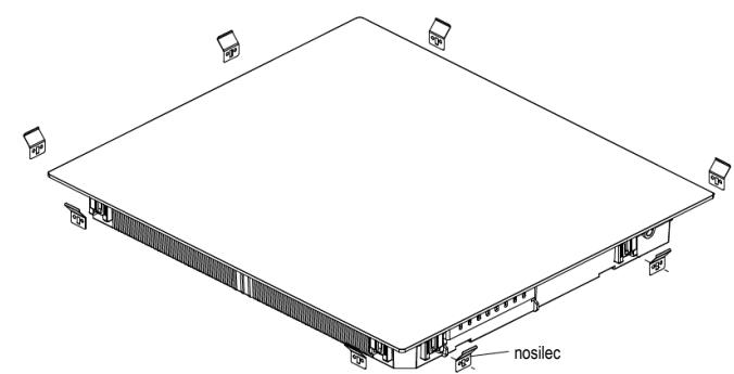 HAIER HAMTP64MC - Prilagoditev položaja nosilcev - 1