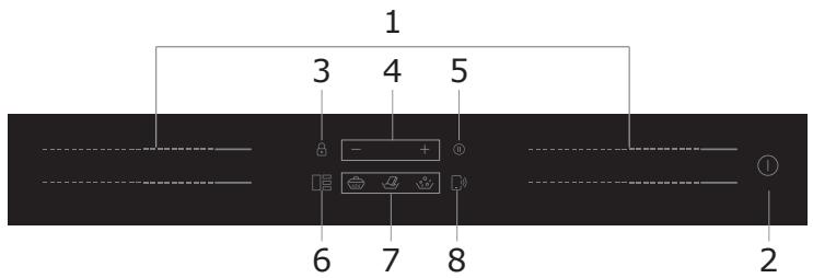 HAIER HAMTP64MC - Panel de control - 1