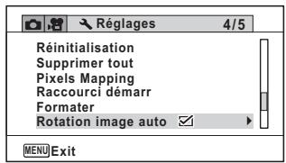 PENTAX OPTIO WG-4 - Utilisez le bouton de navigation (▶) pour sélectionner (oui)/(arrêt). - 1
