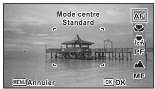 PENTAX OPTIO WG-4 - Appuyez sur le bouton de navigation (▶) en mode ①. - 1