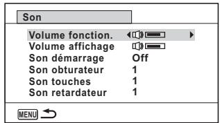 PENTAX OPTIO WG-4 - Appuyez sur le bouton de navigation () - 1