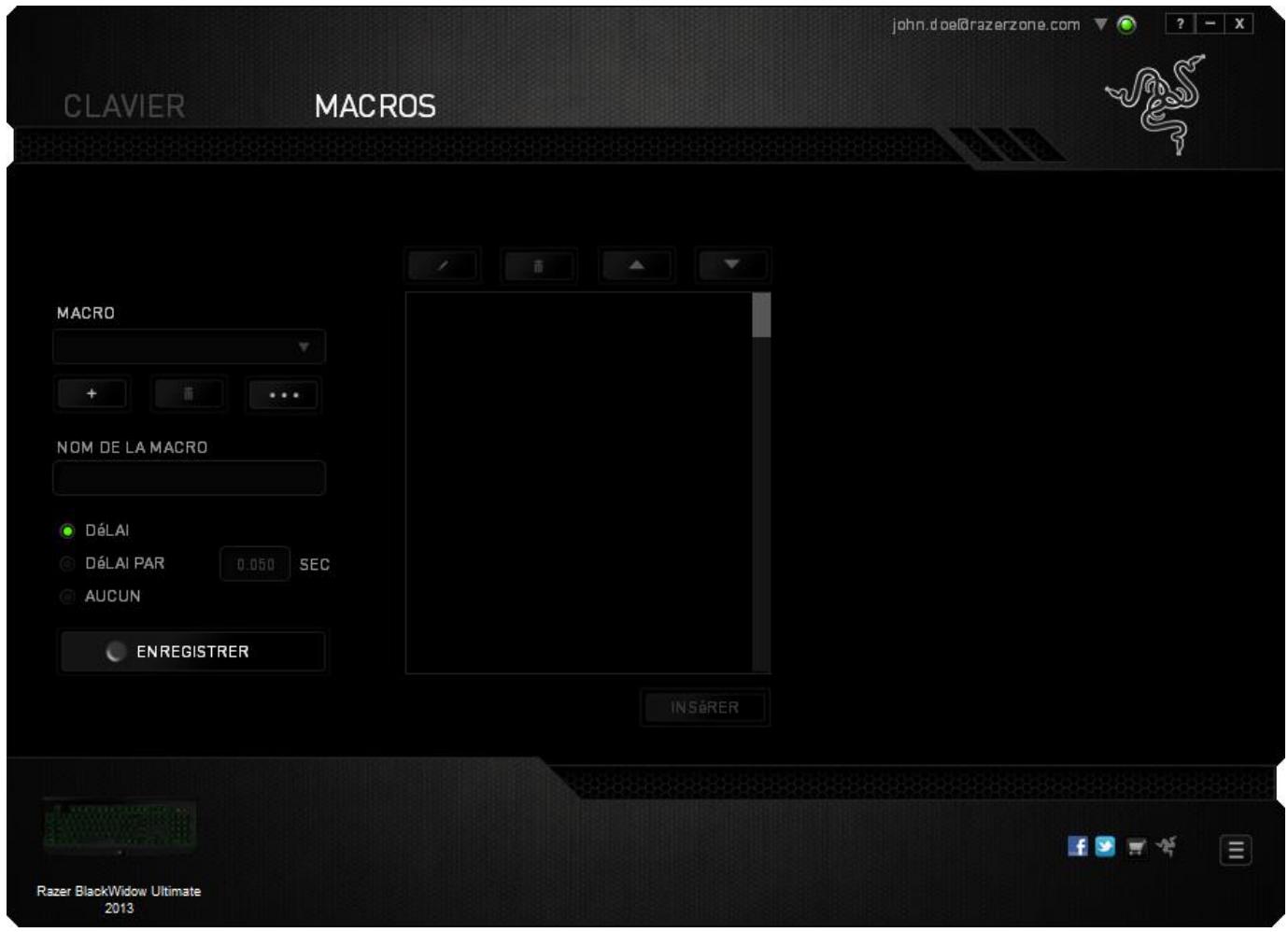 RAZER RONAN - Onglet mode jeu - 3