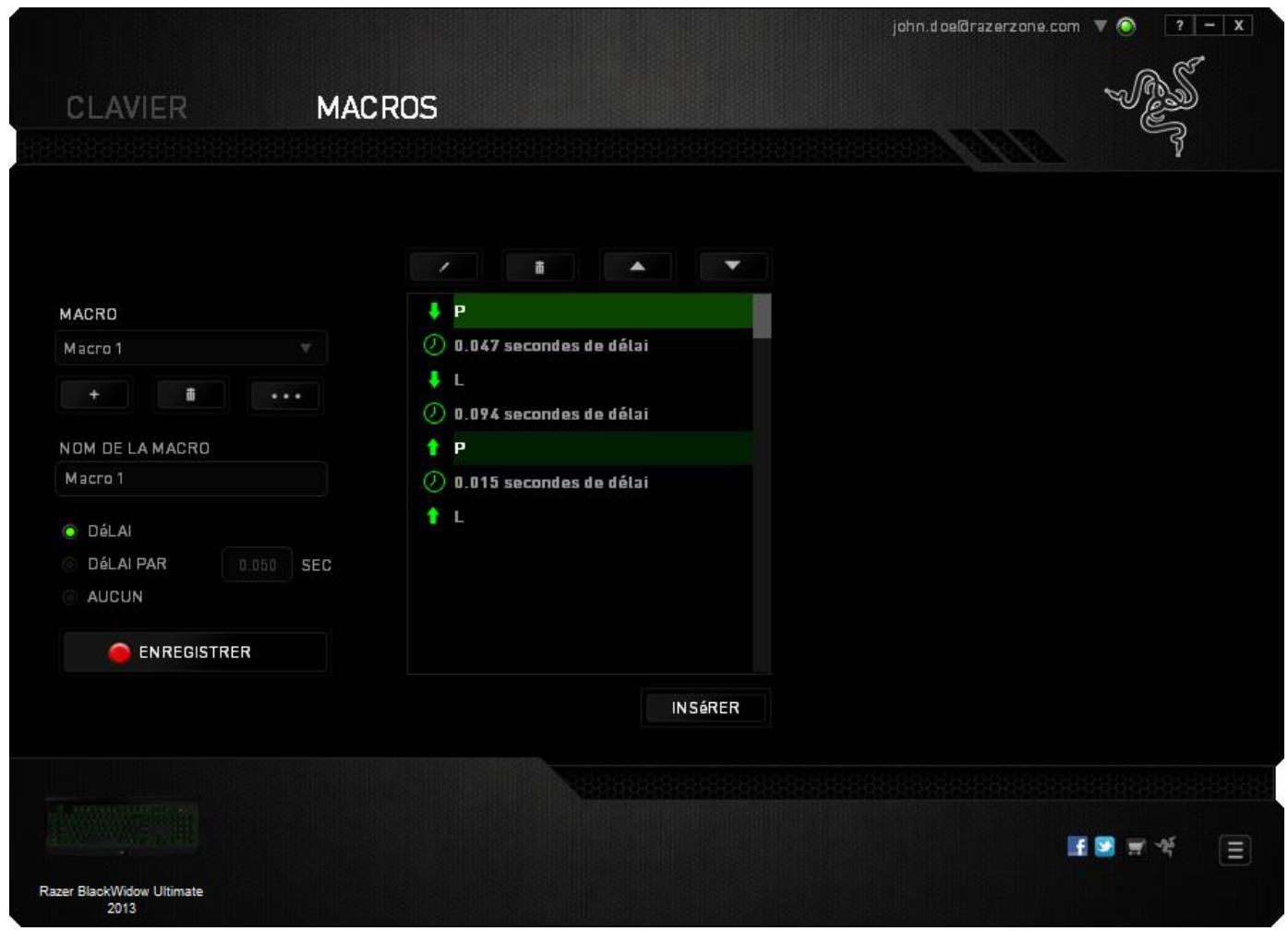 RAZER RONAN - Onglet mode jeu - 4
