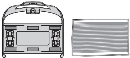 LG VRG6600PG - UTILISATION DE LA LINGETTE MICROFIBRE - 2