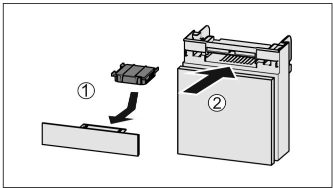 LIEBHERR CND5724-20 - Insertion du filtré à charbon actif FreshAir - 1