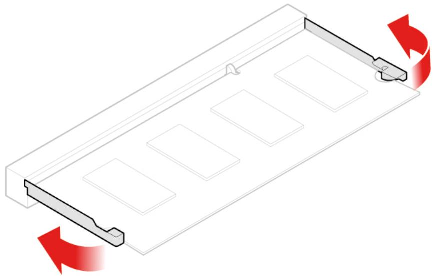 LENOVO M720q - Remplacement du module de mémoire - 1