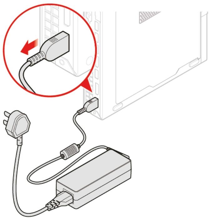 LENOVO M720q - Remplacement du boîtier d'alimentation - 1