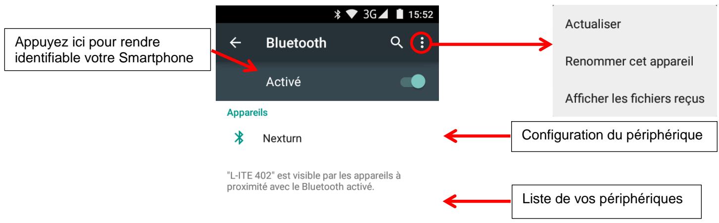 LOGICOM iD_BOT 53 8Gc - Activer/ Désactiver le Bluetooth - 2