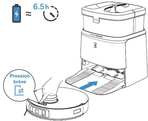 ECOVACS DEEBOT T30 PROOMNI - Alimentation et charge du DEEBOT - 2