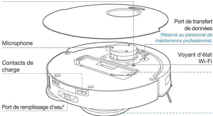 ECOVACS DEEBOT T30 PROOMNI - SCHEMA DU PRODUIT - 5