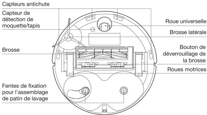 ECOVACS DEEBOT T30 PROOMNI - SCHEMA DU PRODUIT - 6