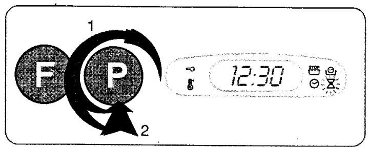 SCHOLTES CIM 556 - Réglage de la minuterie - 1