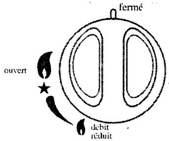 SCHOLTES CIM 556 - La table de cuisson - 1