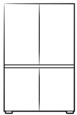 SAMSUNG RLS4T620FSA - Installation en duo (modèles applicables uniquement) - 1