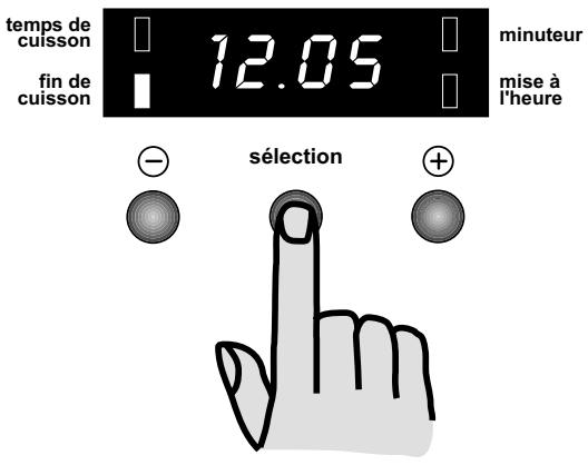 FAURE FM 403 N - Pour effacer la fin de cuisson: - 1