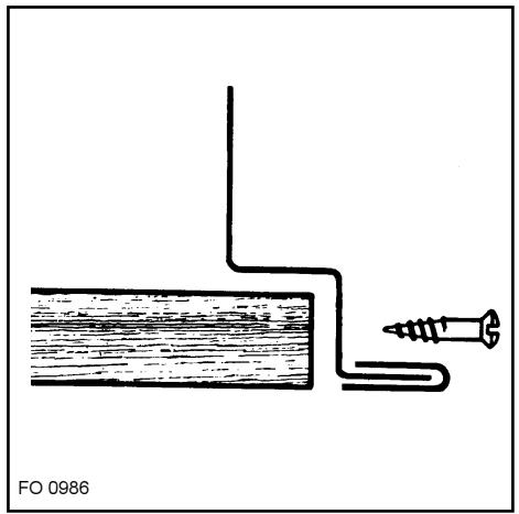FAURE FM 403 N - Fixation dans le meuble - 2