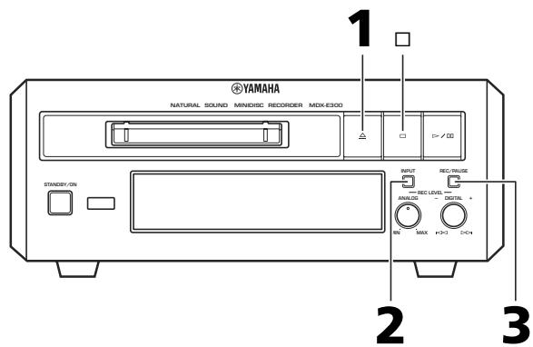 YAMAHA MDX-E300 - Sortie de contrôle - 1
