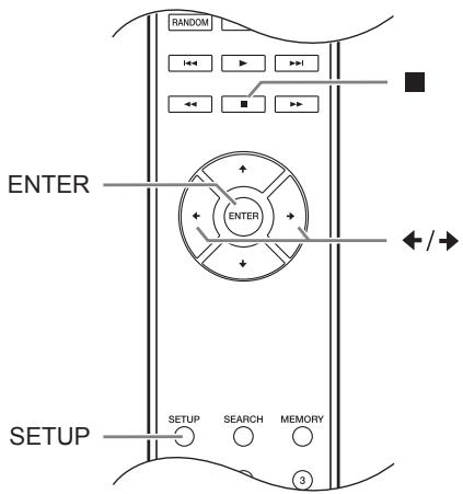 PIONEER PD-30AE - Configuration des préférences MP3 - 1