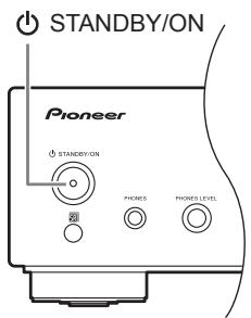 PIONEER PD-30AE - Allumer le lecteur CD - 1