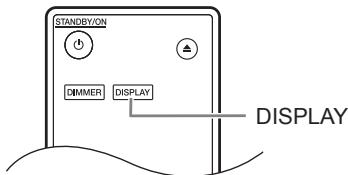 PIONEER PD-30AE - Afficher les informations MP3 - 1