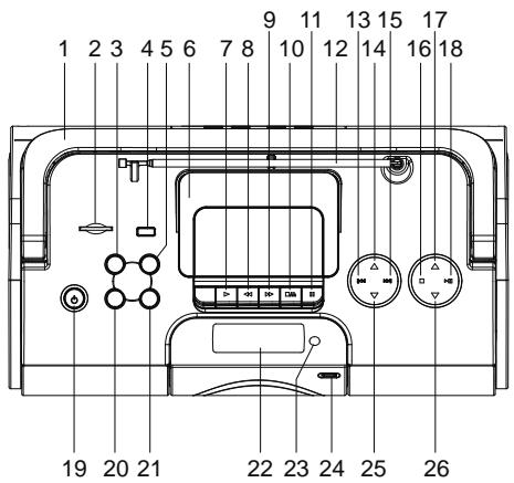 BRANDT BCD 700 MP3 - Appareil - 1