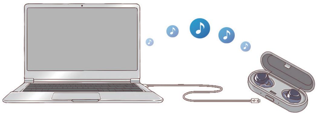 SAMSUNG GEAR iCON X BLEU - Transférer des fichiers audio depuis votre ordinateur - 1