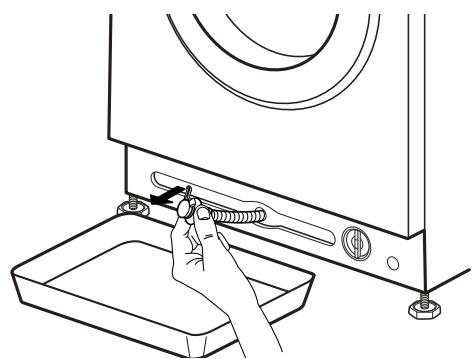 WHIRLPOOL FSCR80430 - Nettoyage du filtre à eau / vidange des EAUX usées - 2