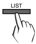L RZBA10 - Liste des programmes mémorisés - 1