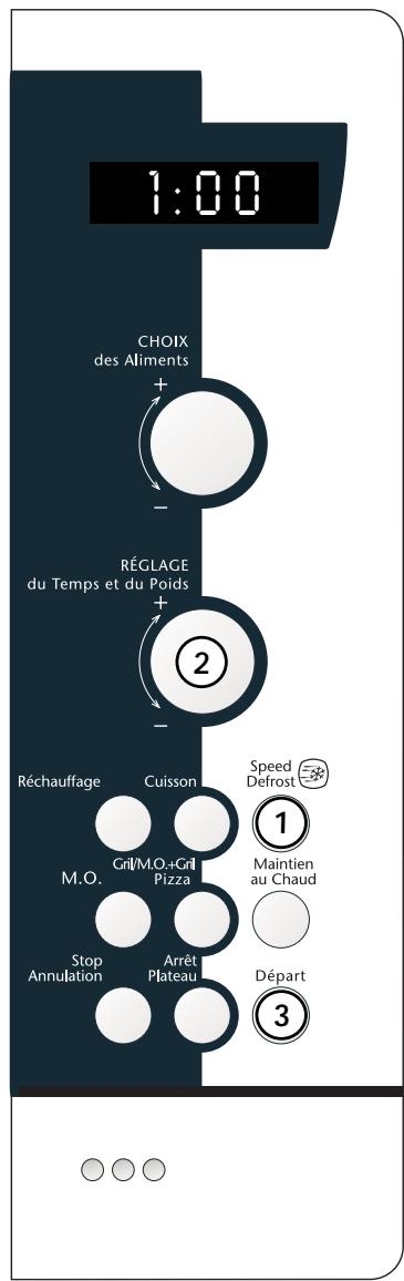 SAUTER SMM 30 WF1 BLANC - La fonction speed defrost - 1
