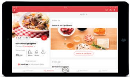 MOULINEX CE859800R - Depuis l'application vous pouvez soit : - 4