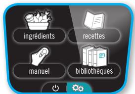 MOULINEX CE859800R - Menu réglages - 1