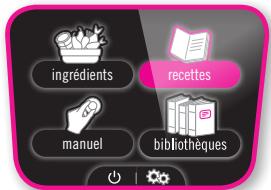 MOULINEX CE859800R - MENU recettes : - 5