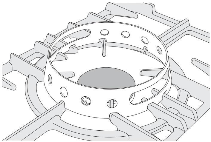 FALCON FCON 1092 DFIV/CM-EU - Brûleur wok central - 1