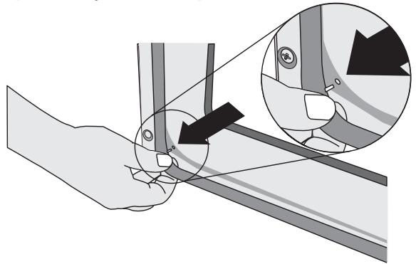 FALCON FCON 1092 DFIV/CM-EU - Dépose du joint de la porte du four - 1