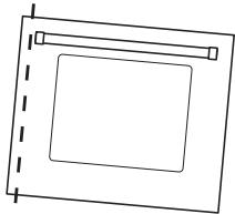 FALCON FCON 1092 DFIV/CM-EU - Réglage de l'angle de la porte du four - 1