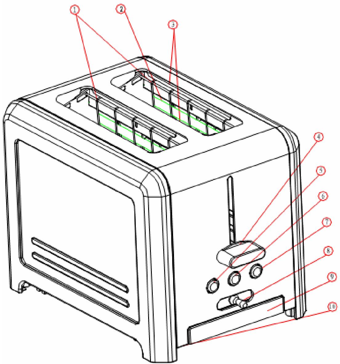 ELECTROLUX EAT960 - Présentation de votre grille-pain 2 tranches - 1