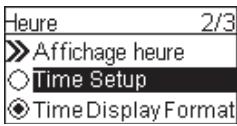SAGEM MY DUAL RADIO 700 - Réglage manuel de l'horloge - 1