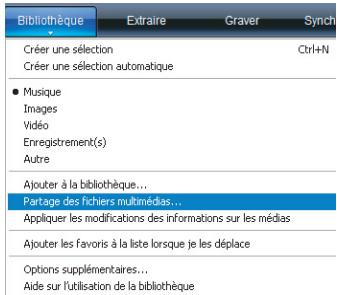 SAGEM MY DUAL RADIO 700 - Lecteur windows media 11 (WMP11): installation et connexion - 10