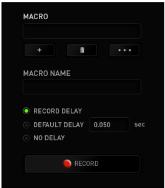 RAZER ORNATA - MACROS TAB - 1