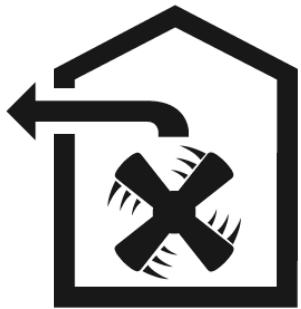 GAGGENAU AW 220-120 INOX - Mode d'évacuation de l'air - 1