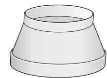 GAGGENAU AW 220-120 INOX - Raccordement d'un conduit d'évacuation 0 120 mm - 2